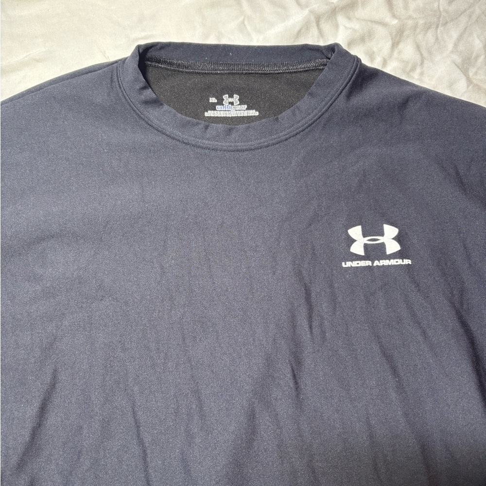 Under Armour cold gear black Long Sleeve Performance shirt - Picture 2 of 13